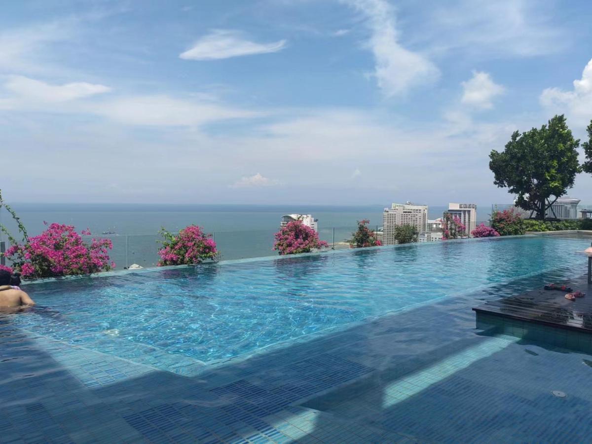 Appartement Pattaya市中心/临近海滩/无边泳池/家具齐全/24小时安保 Pattaya